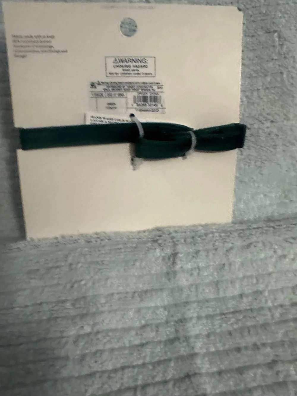 Cat & Jack Kids Emerald Green Velvet Bow Tie NWT